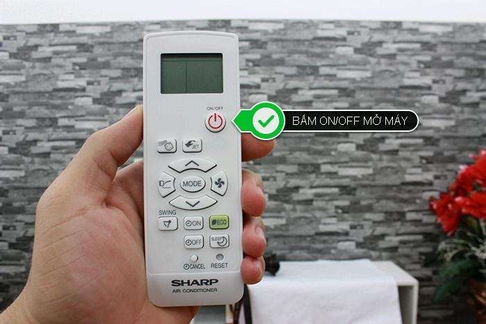 Cách sử dụng remote máy lạnh Sharp