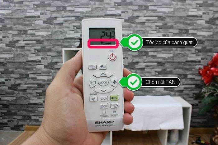 Cách sử dụng remote máy lạnh Sharp