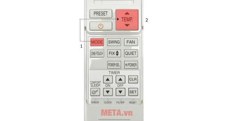 Cách sử dụng remote máy lạnh Toshiba