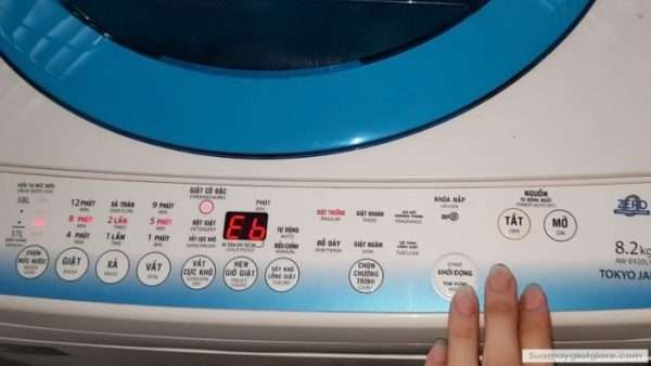 Máy giặt Toshiba báo lỗi Eb khắc phục đơn giản chỉ với 3 bước