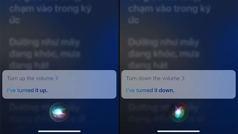 Bạn có thể ra lệnh cho Siri để tăng âm lượng