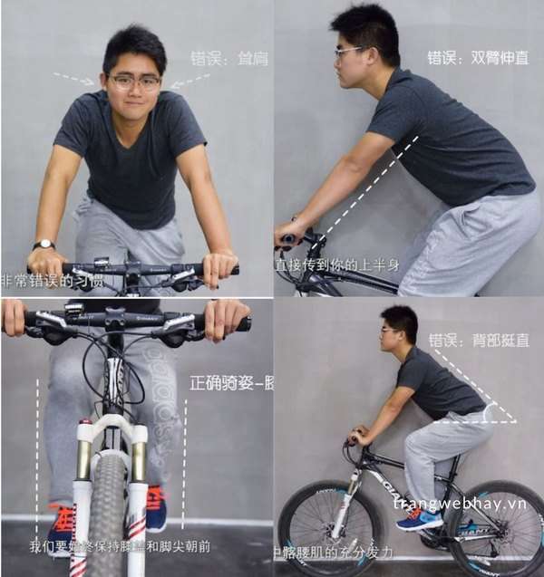 cách tập thể dục bằng xe đạp