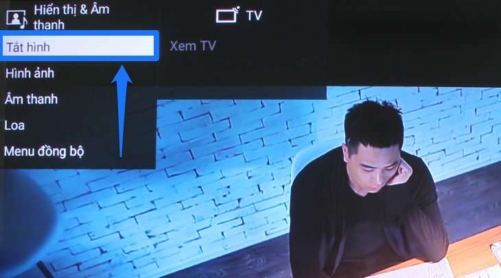 Cách tắt màn hình khi nghe nhạc trên smart tivi Sony 2018