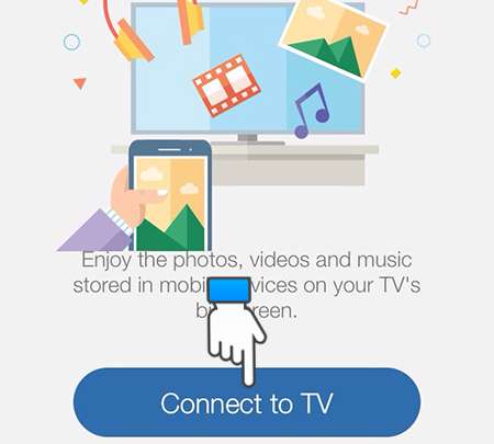 Chọn Connect TV