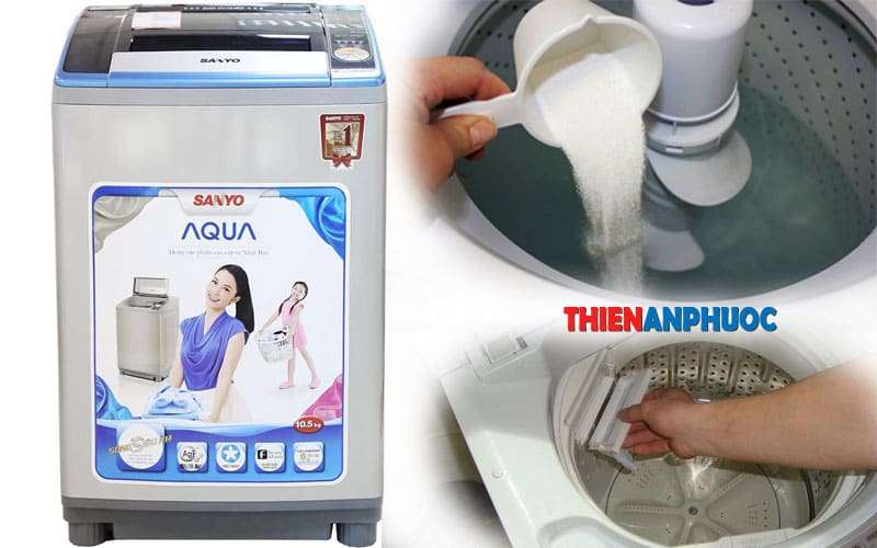 Cách vệ sinh máy giặt Sanyo | Dịch vụ vệ sinh máy giặt cửa trên tại nhà | | Thiên An Phước - Trung tâm bảo trì