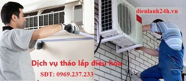 Tháo lắp điều hòa tại Hà Nội giá rẻ gọi 0969756783