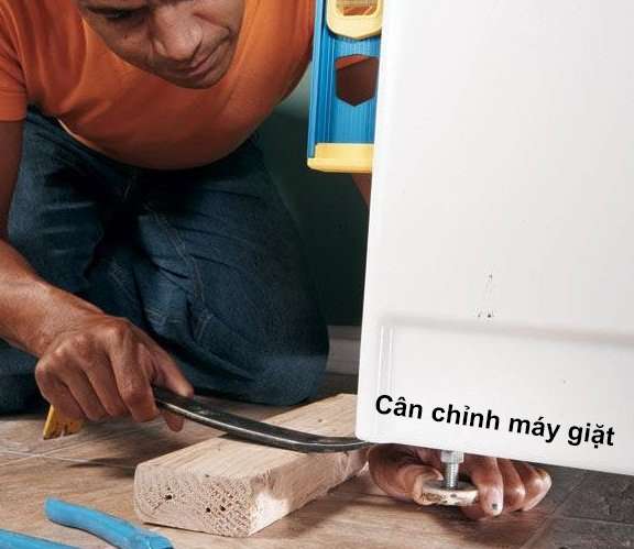 Cân chỉnh máy giặt Sanyo