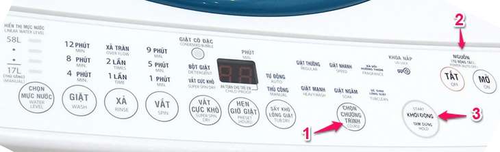 Cách sử dụng chế độ vệ sinh lồng giặt trên máy giặt cực đơn giản