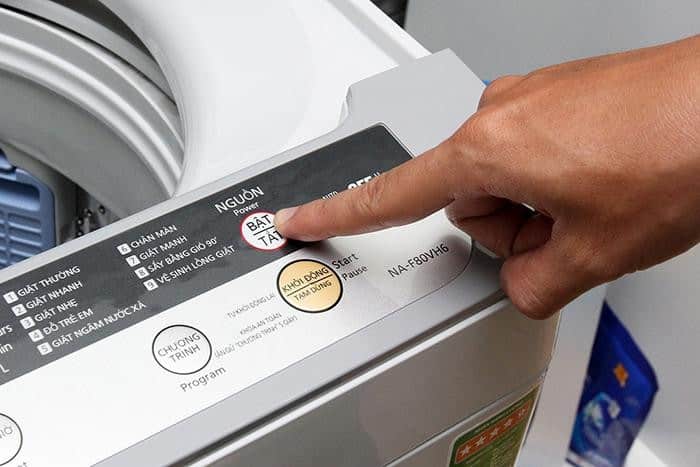 Cách sử dụng Chế độ vệ sinh máy giặt Panasonic chuẩn 5 ????