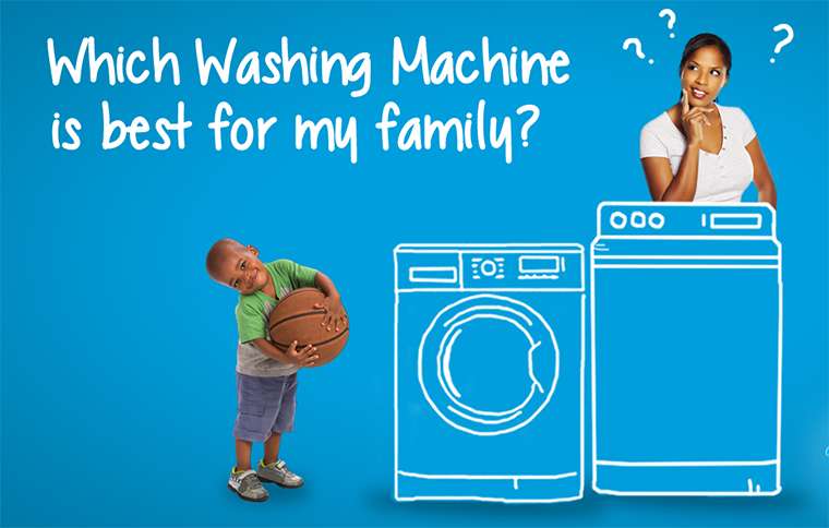 Chọn máy giặt dư ra khoảng từ 1 tới 2 kg để đảm bảo hiệu quả giặt
