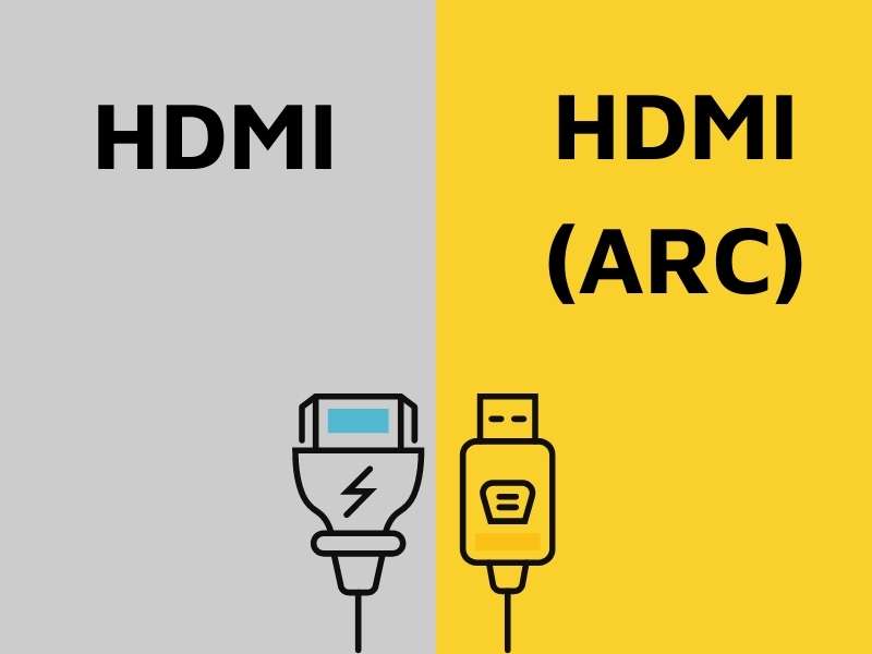 Cổng HDMI thông thường và cổng HDMI (ARC)