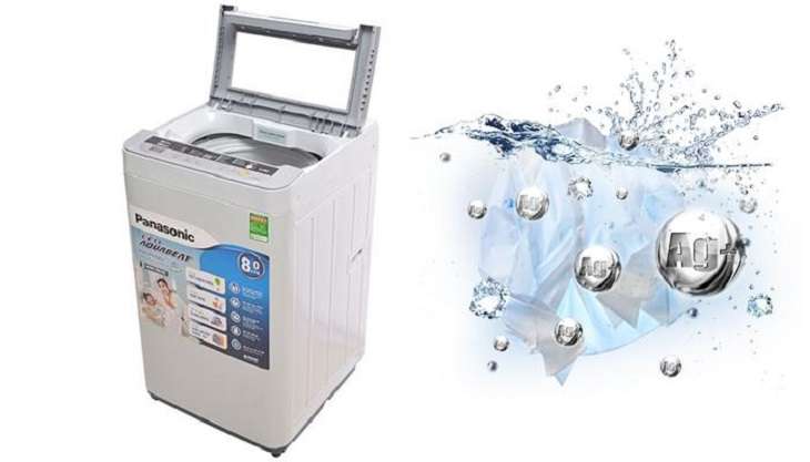 Ion bạc kháng khuẩn - Máy giặt Panasonic
