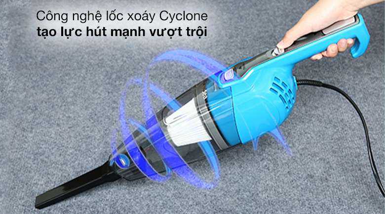 Công nghệ Cyclone - Máy hút bụi cầm tay Midea MCV-16T-B