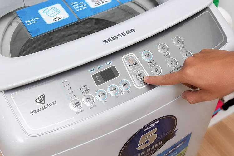 Máy Giặt Cửa Trên SamSung WA72H4000SG (7.2kg) - Xám