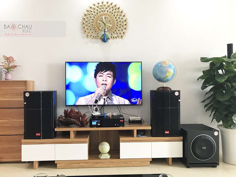 Dàn karaoke cho gia đình anh Hưng tại Bắc Ninh sử dụng Power Amplifier Lenovo K750