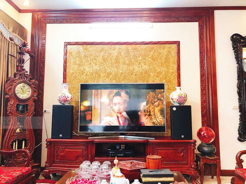 Lắp đặt dàn karaoke gia đình chị Mai tại Bắc Ninh