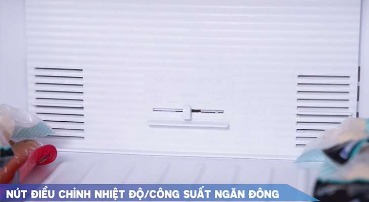  Tủ lạnh Panasonic NR-BL263PKVN - Nút nhiệt độ ngăn đá