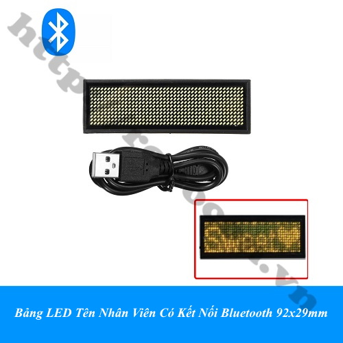 MDL142 Bảng LED Tên Nhân Viên