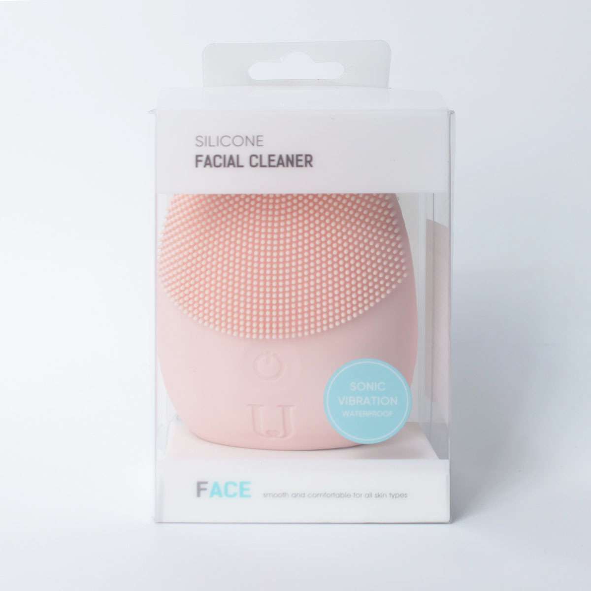 Máy rửa mặt silicone chạy pin MINISO SILICONE FACIAL CLEANER (hồng nhạt) chính hãng - MNS059 | Tiki