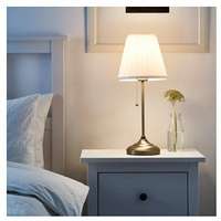 Đèn bàn đầu giường ngủ kiểu cổ điển IKEA ARSTID chưa bóng