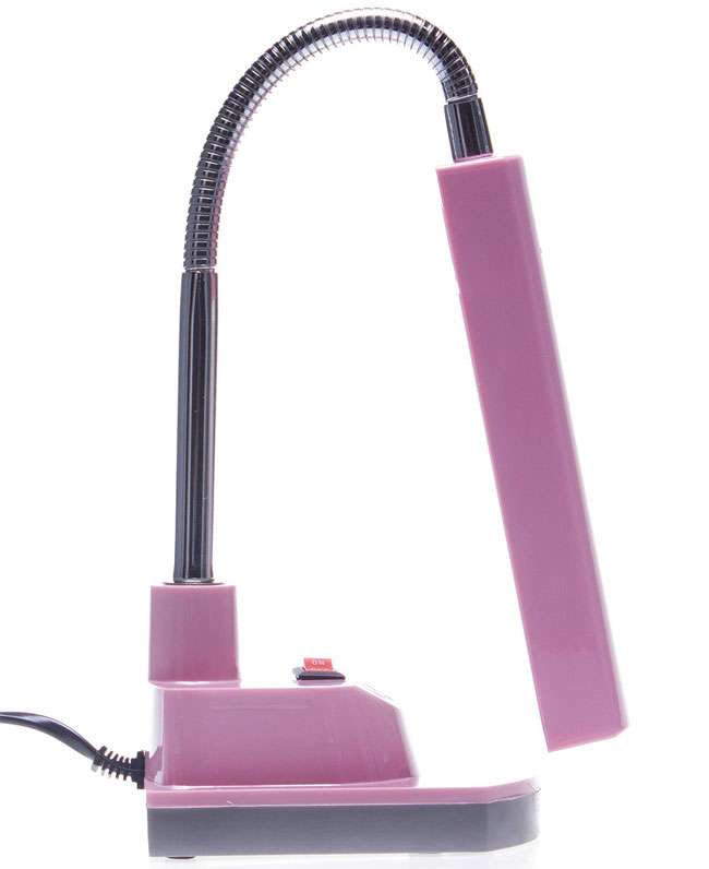 Đèn bàn compact V-light 9w màu tím trang nhã