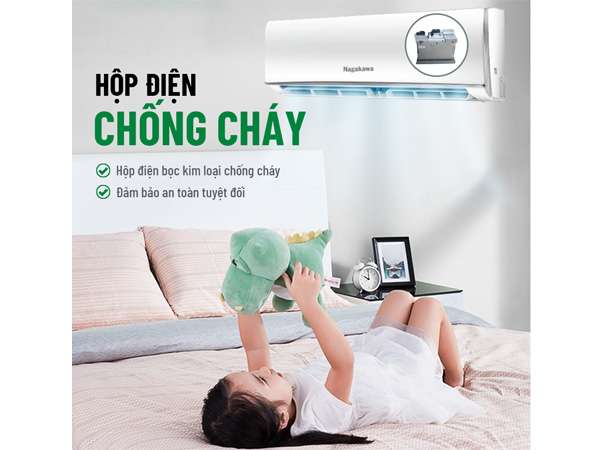 Điều hòa Nagakawa 1 chiều 9000 BTU/H NS-C09R1M05 - Điều hòa 1 chiều