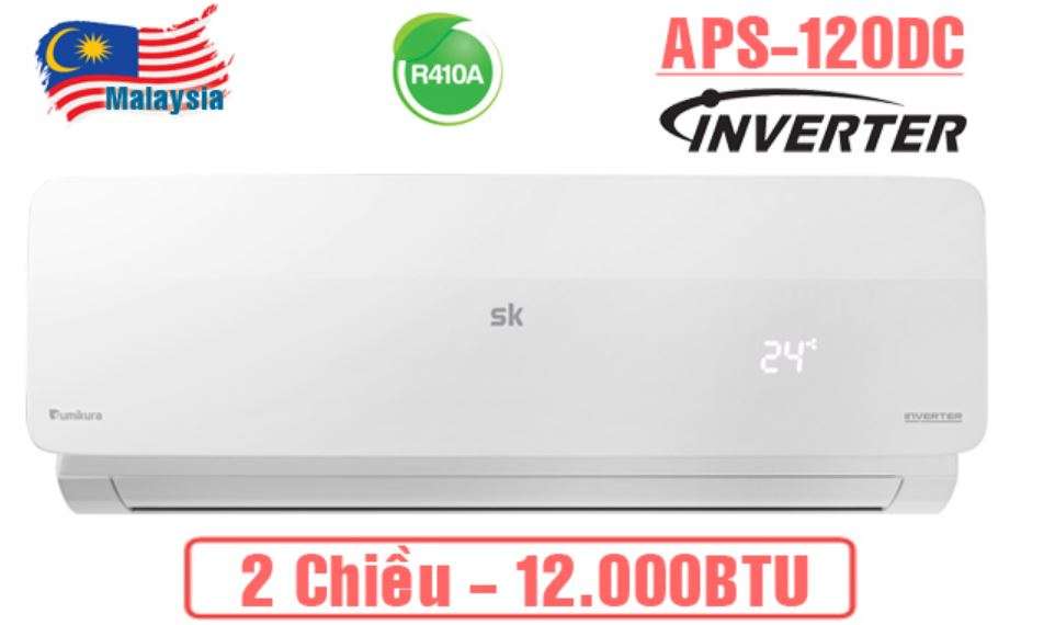 Điều hòa Sumikura APS-H120DC thiết kế sang trọng, hiện đại