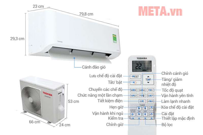 Điều hòa RAS-H10BKCV-V