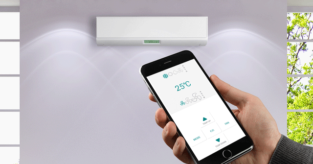 Ứng dụng điều khiển điều hòa bằng iPhone