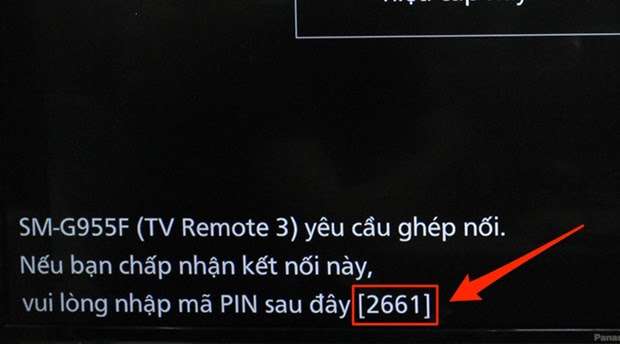 cách điều khiển tivi panasonic bằng điện thoại