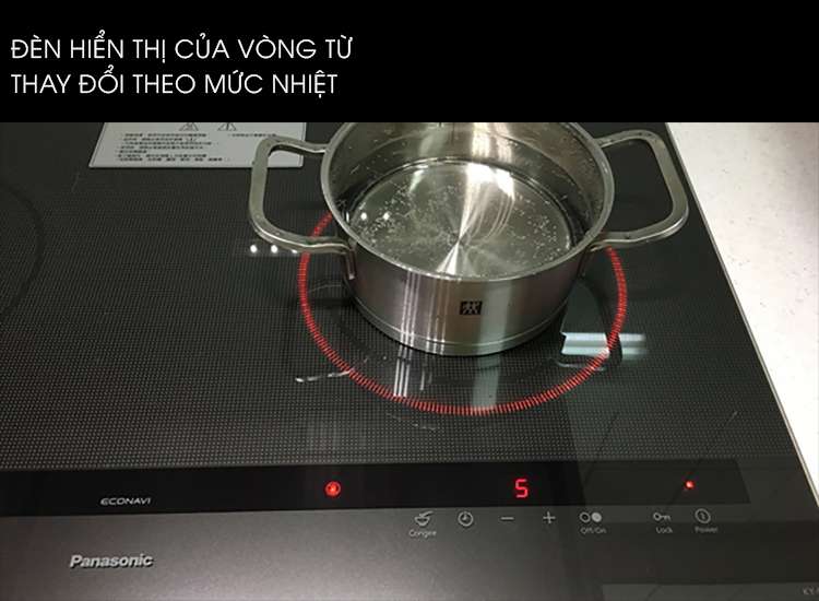 Bếp Âm Từ Đôi Panasonic KY-C227E (74.2 cm) - Hàng Chính Hãng