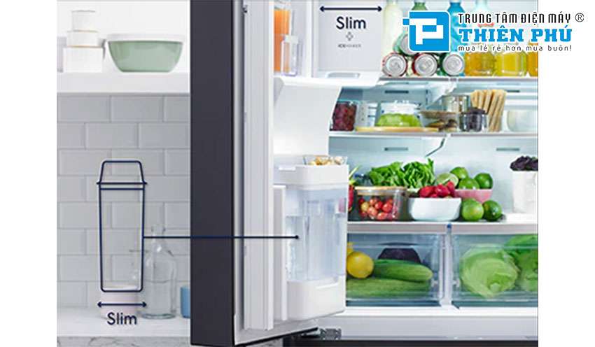 Tủ Lạnh Electrolux Inverter Side By Side EQE6909A-B 622 Lít