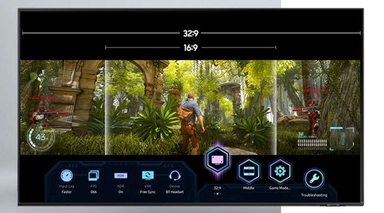 Smart Tivi QLED 4K 65 inch Samsung QA65Q70A - Game Bar