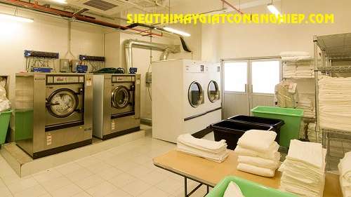 Bố trí thiết bị phù hợp hệ thống giặt là cho bệnh viện
