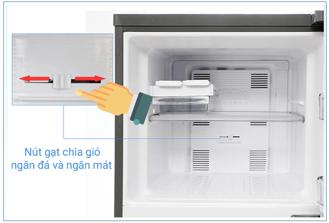 Hướng dẫn cách điều chỉnh nhiệt độ trên tủ lạnh Panasonic
