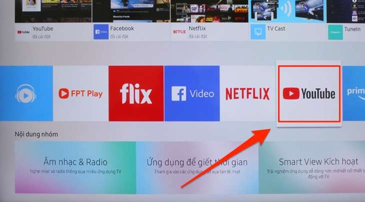 Hướng dẫn cách khắc phục các lỗi Youtube thường gặp trên tivi Samsung