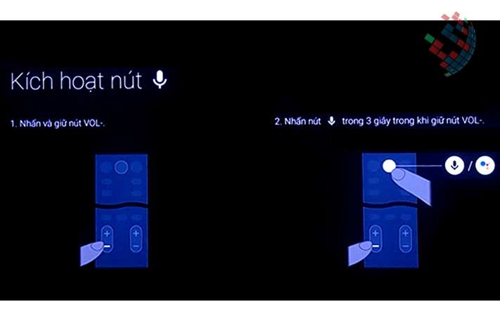 Kích hoạt điều khiển bằng giọng nói qua remote