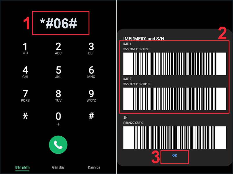 Hãy ghi lại mã IMEI dành cho điện thoại của bạn