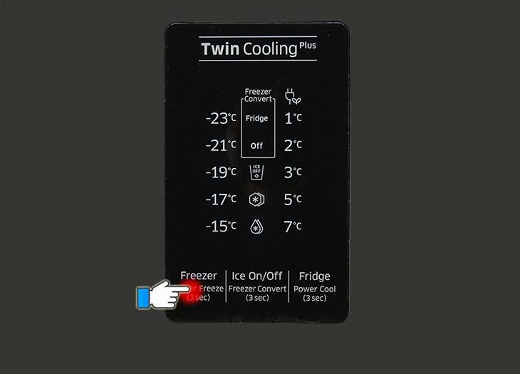Cách điều chỉnh nhiệt độ tủ lạnh Samsung