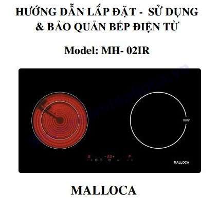Hướng dẫn sử dụng bếp điện từ Malloca MH 02IR