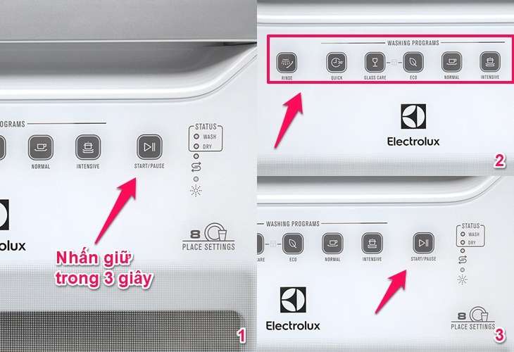 Hướng dẫn sử dụng máy rửa bát Electrolux ESF6010BW