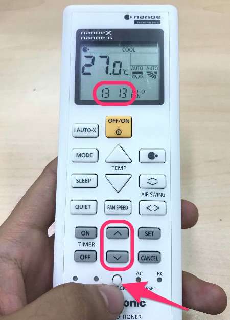 Cài đặt giờ thực tế cho remote