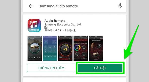 Hướng dẫn điều khiển dàn âm thanh Samsung bằng điện thoại