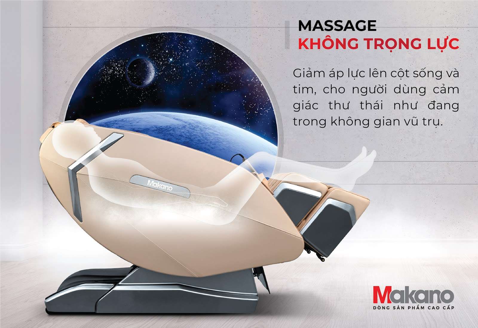 chế độ massage không trọng lực