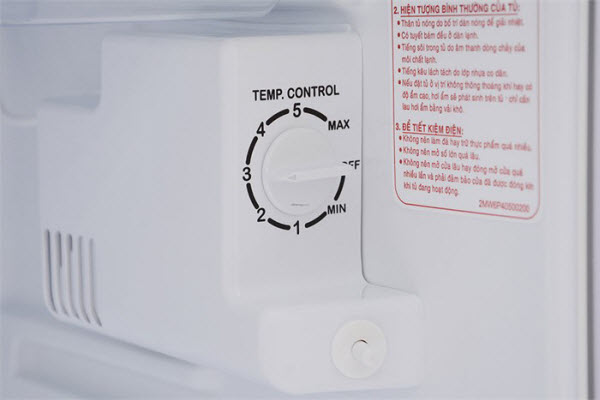  Nút chỉnh nhiệt độ bị sai vị trí là nguyên nhân tủ lạnh không lạnh | Nguyễn Kim