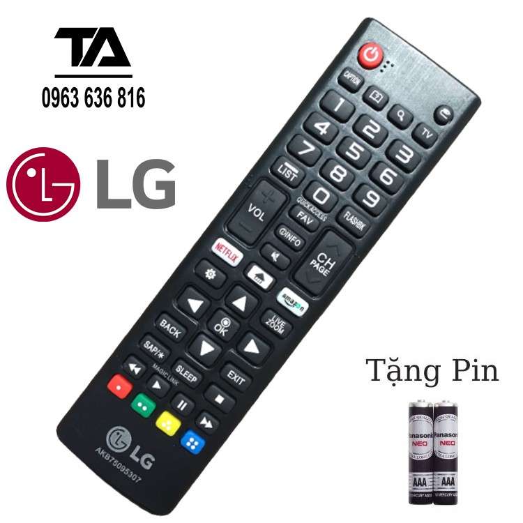 [FREESHIP 50K] Remote tivi LG smart Điều khiển tivi LG AKB75095315 - HÀNG TỐT