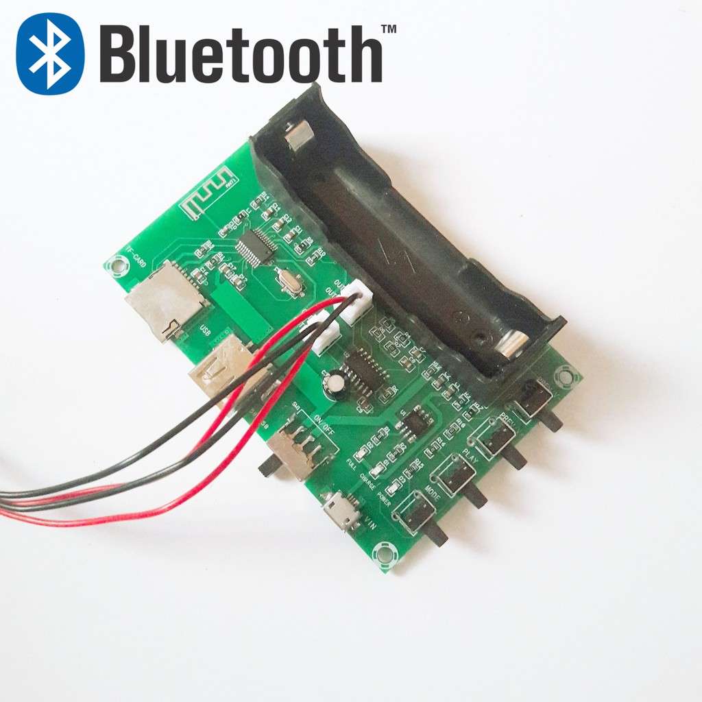 Combo Chế Loa Bluetooth 3-5W Kèm Pin 2000mAh .