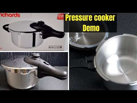 How to use Pressure cooker | Morphy Richards Pressure cooker demo in English