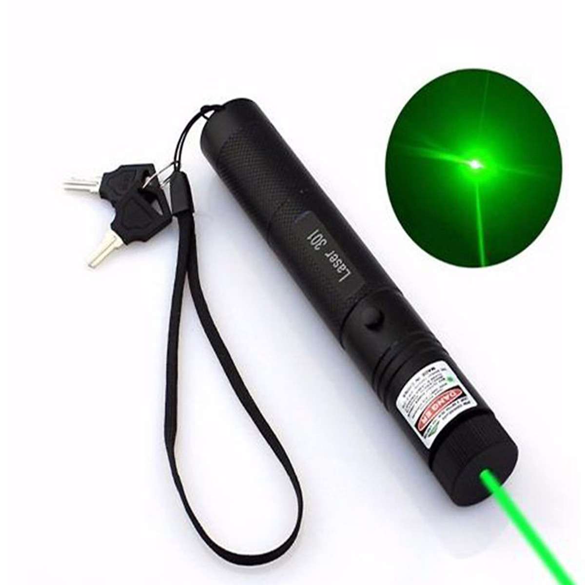 đèn pin siêu sáng Laser LASER 303
