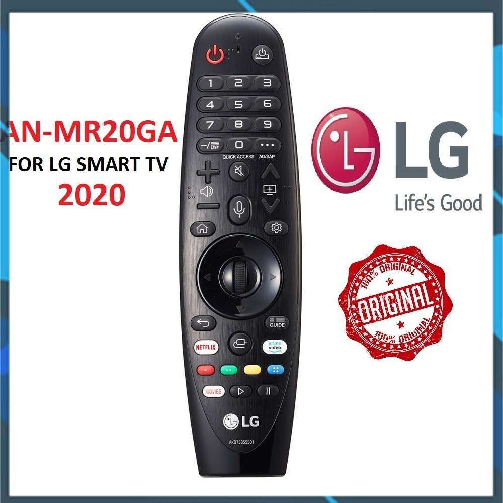 Điều khiển LG Magic Remote AN-MR20GA cho smart tivi LG 2020 ( Remote thông minh - Hàng hãng - Tặng pin)
